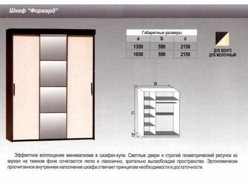 шкаф - купе форвард в Череповце