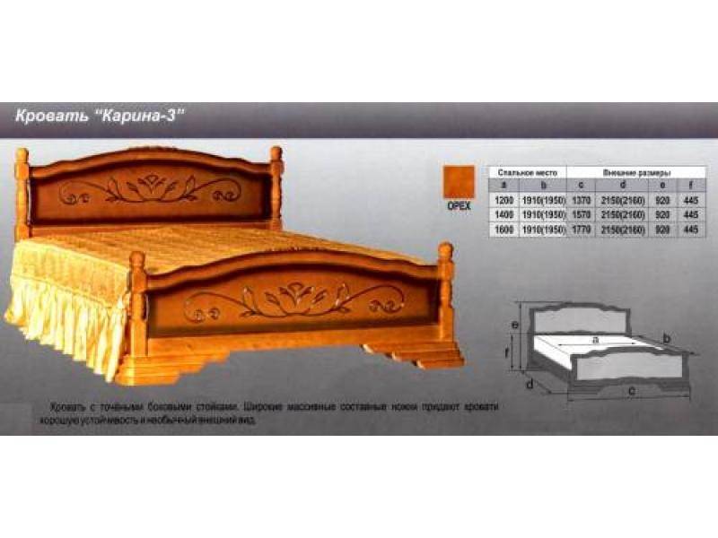 кровать карина 3 в Череповце