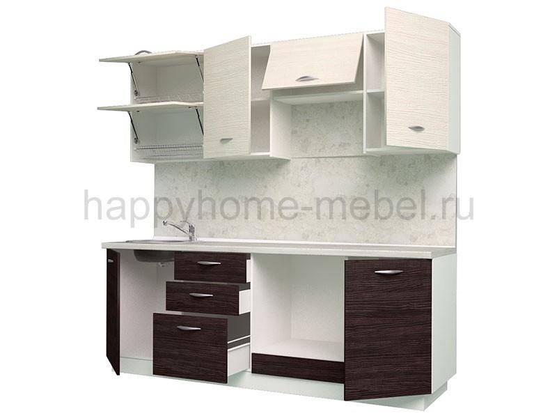 готовая прямая кухня life wood-1 2200 в Череповце