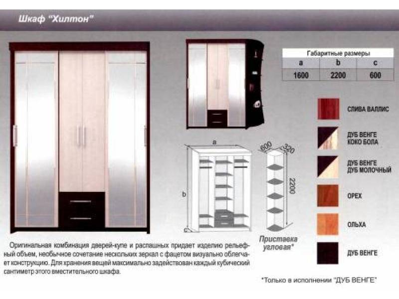 шкаф хилтон в Череповце