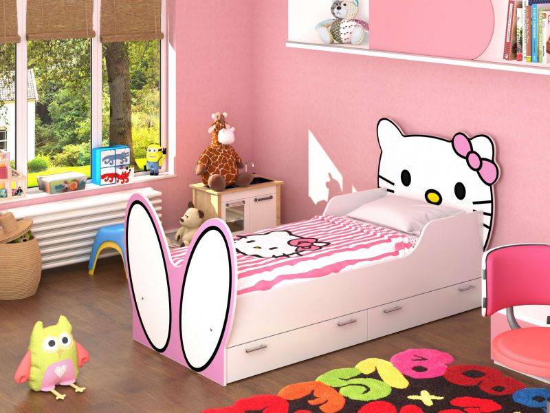 детская кровать hello kitty в Череповце