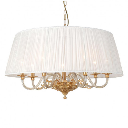 люстра дизайнерская silently белая с золотом в Череповце