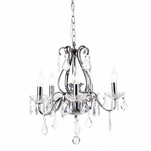 люстра chateaux хром, прозрачная в Череповце