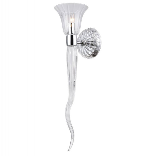 бра crystal lux linda ap1 chrome в Череповце