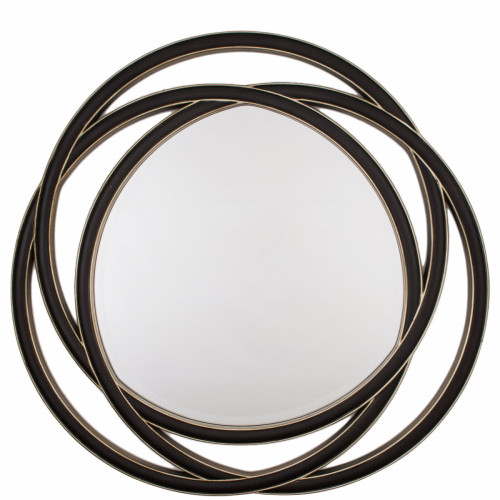 зеркало круглое черное большое диаметр 120 см round s в Череповце