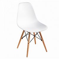 стул деревянный eames pc-015 white в Череповце