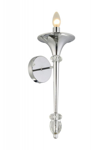 бра crystal lux miracle ap1 chrome в Череповце