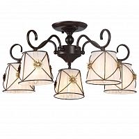 потолочная люстра arte lamp 72 a5495pl-5br в Череповце