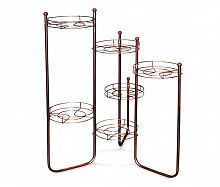 подставка для цветов kaskad 3 медь коричневая в Череповце