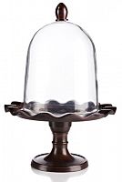 сервировочный поднос с куполом crystal dome dark в Череповце
