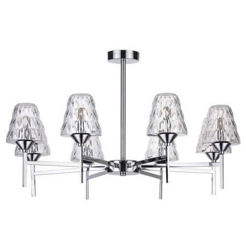 потолочная светодиодная люстра lumion gerana 3598/48cl хром в Череповце