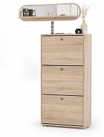 тумба для обуви лайт 10.83 с полкой 10.105, цвет дуб сонома в Череповце