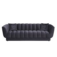 диван треxместный с декоративными подушками синий fabio в Череповце