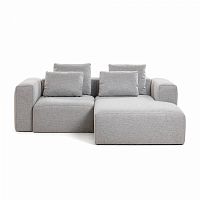 диван blok sofa 2 правый угол светло-серый от la forma (ex julia grup) в Череповце