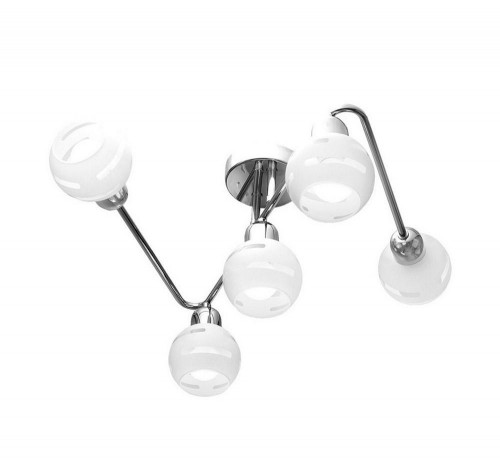 потолочная люстра idlamp agostina 361/5a-whitechrome в Череповце