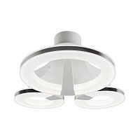 потолочный светодиодный светильник idlamp jenevra 397/3pf-ledwhitechrome в Череповце