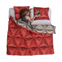 постельное белье оригами красный (200*220) в Череповце