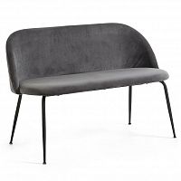 диван mystere двухместный серый от la forma (ex julia grup) в Череповце