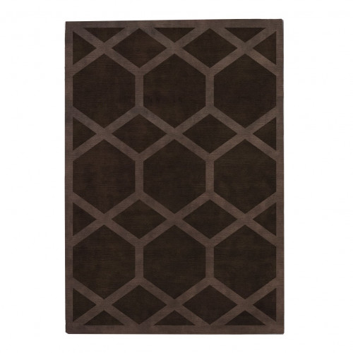 ковер ashton cocoa coffe 120x170 коричневый в Череповце