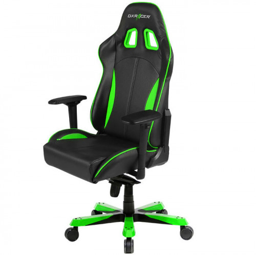 кресло геймерское dxracer king ks57 черно-зеленое в Череповце