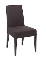 стул aylso dining chair кожа тёмно-коричневая в Череповце