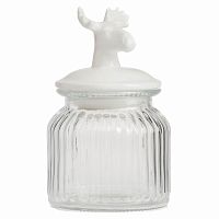 декоративная банка с крышкой deer маленькая в Череповце
