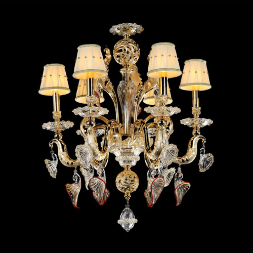 люстра md102729-6a от illuminati золото/янтарная в Череповце