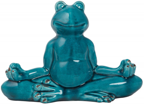 декор frog blue meditation в Череповце