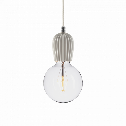 подвесной светильник beton rib white aluminum в Череповце