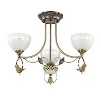 потолочная люстра lumion horas 3403/3с белая в Череповце