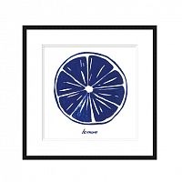 постер blue lemon синий в Череповце