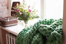 плед нежность зелёный малый в Череповце