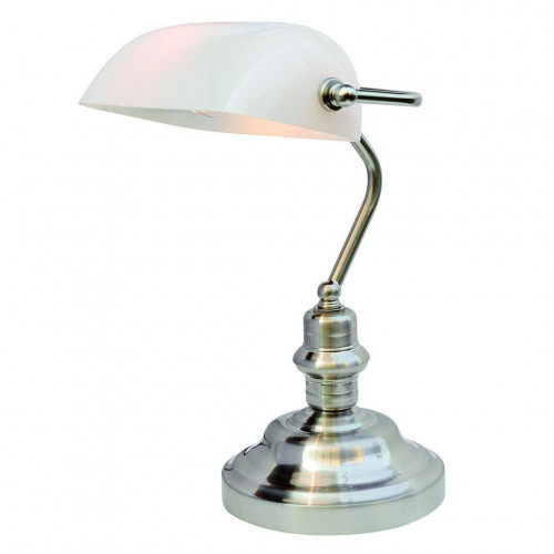 настольная лампа arte lamp banker a2491lt-1ss в Череповце