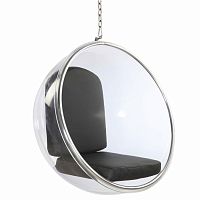 кресло bubble chair черное в Череповце