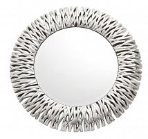 зеркало круглое серебряное в раме с ветками peyto в Череповце