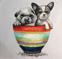 картина маслом маленькие друзья в Череповце