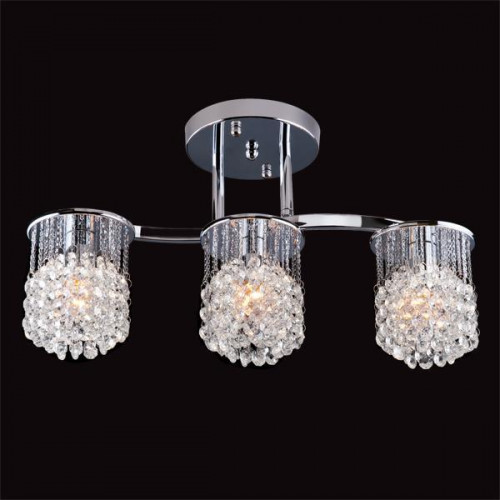 потолочная люстра eurosvet 3222/3 хром strotskis в Череповце