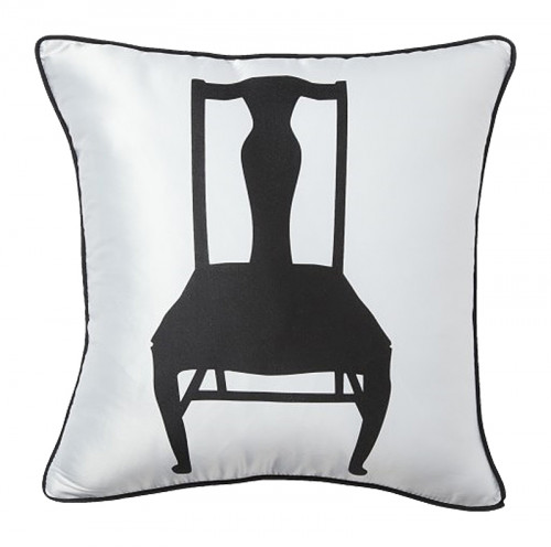 подушка с изображением стула chair white в Череповце