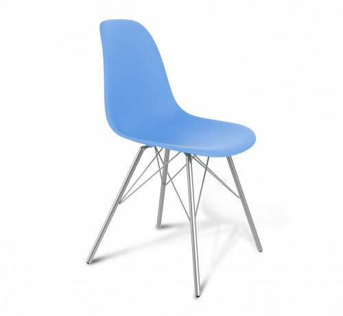 стул dsr голубой s37 (eames style) в Череповце