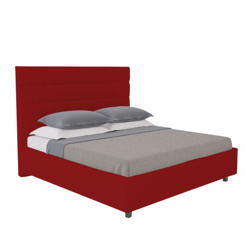 кровать большая 200х200 shining modern красная в Череповце