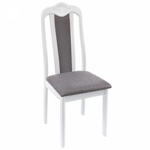 стул деревянный aron soft white / light grey в Череповце