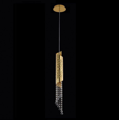 подвесной светильник crystal lux credo sp1 gold в Череповце