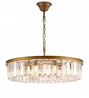 люстра prism bronze 80 латунь, прозрачное стекло в Череповце