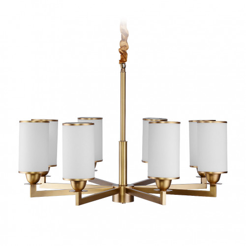 люстра brch9040-8 от delight collection белая/золото в Череповце