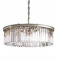 люстра prism silver 80 серебро, прозрачное стекло в Череповце