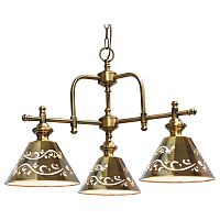 подвесная люстра arte lamp kensington a1511lm-3pb бронза в Череповце