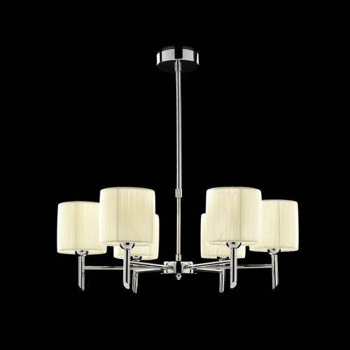 люстра mx92905-6a от illuminati хром/слоновая кость в Череповце