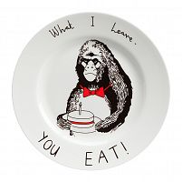 тарелка what i leave - you eat в Череповце