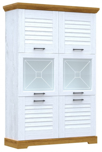 шкаф-витрина для посуды сбк кантри в Череповце