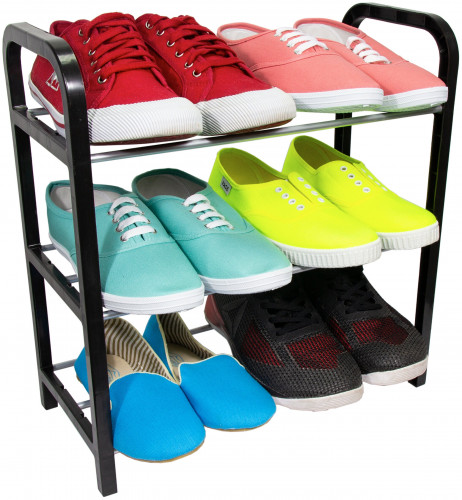 этажерка для обуви unistor trinity трех ярусная подставка для обуви в Череповце